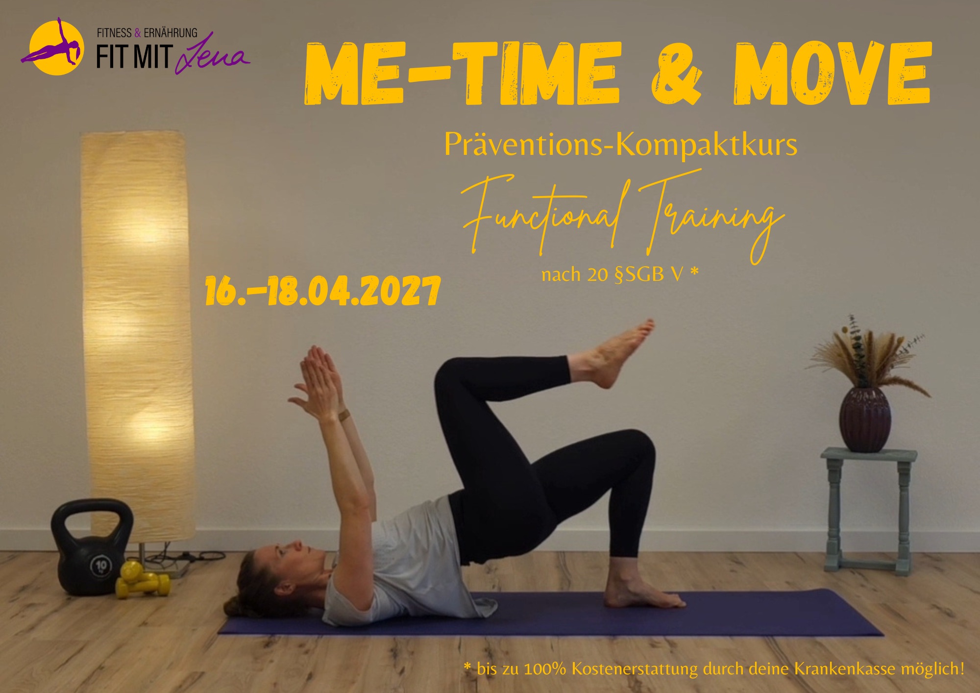ME-TIME & MOVE Functional Training Retreat im April 2027 im Hotel Okelmanns